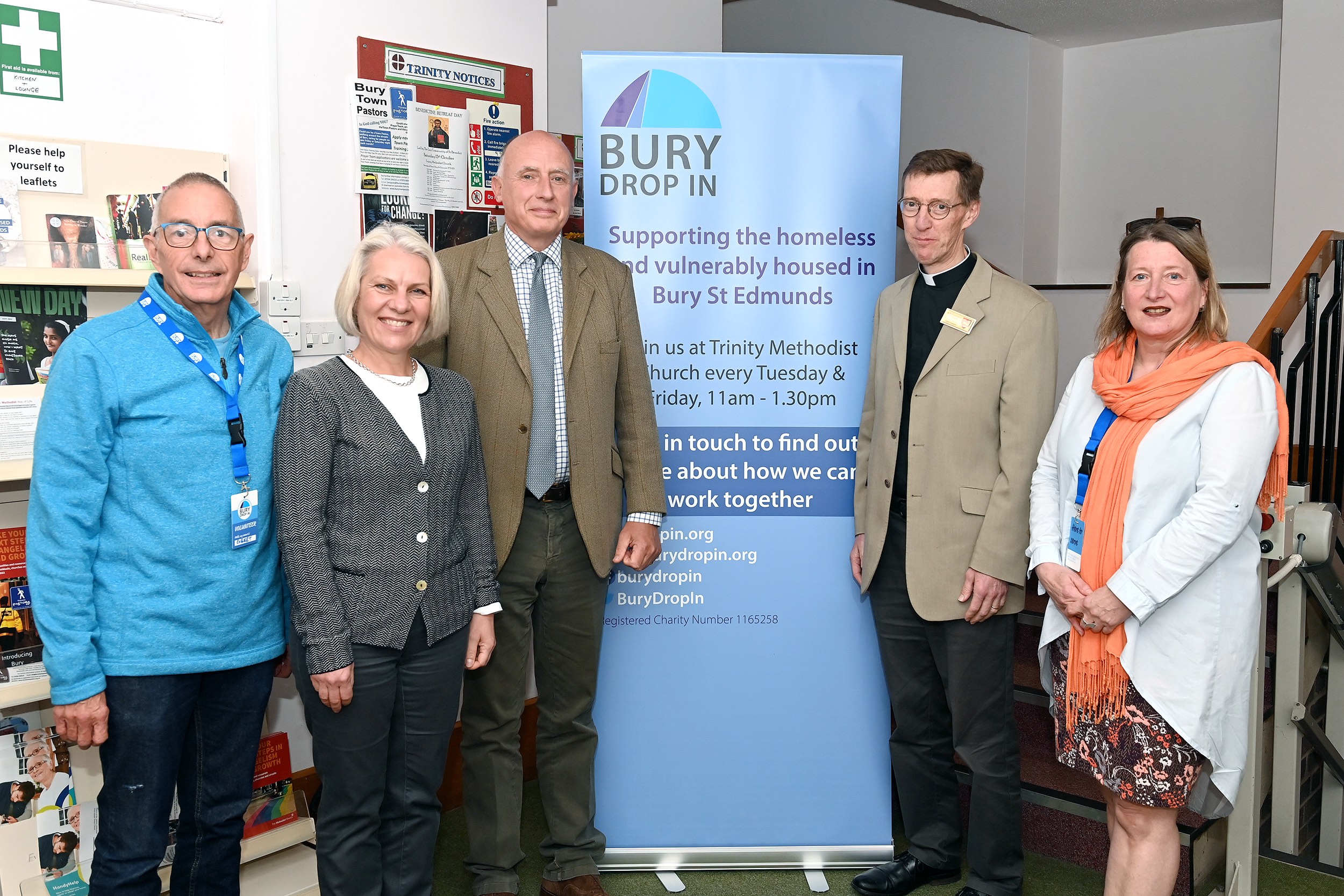 Bury Drop In High Sheriff visit
