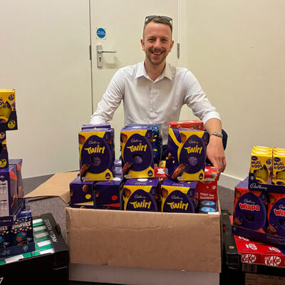 Easter egg donation from Mackenzie King