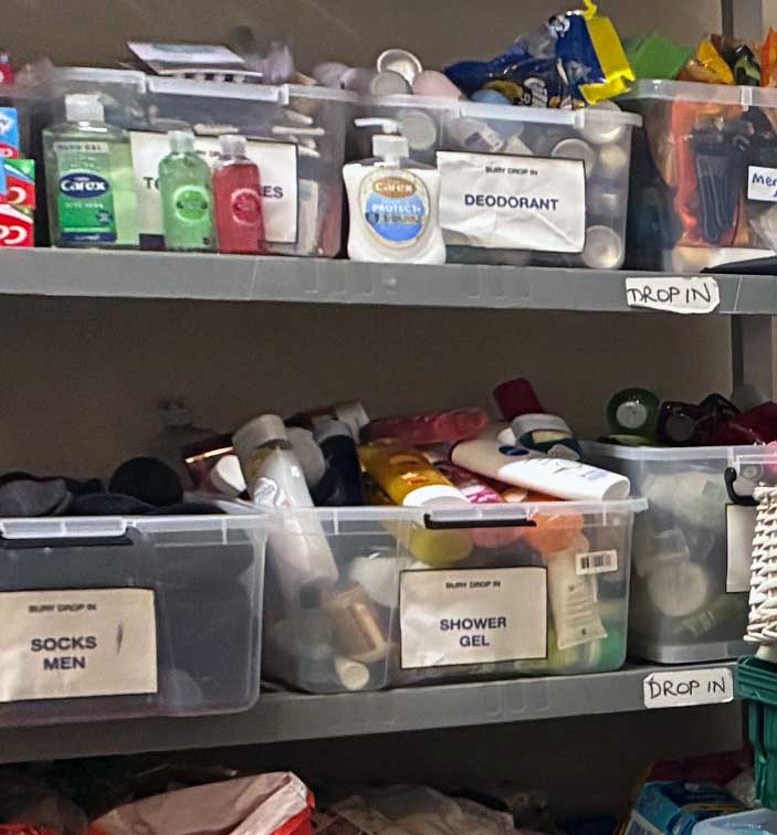 Donated items Donated items